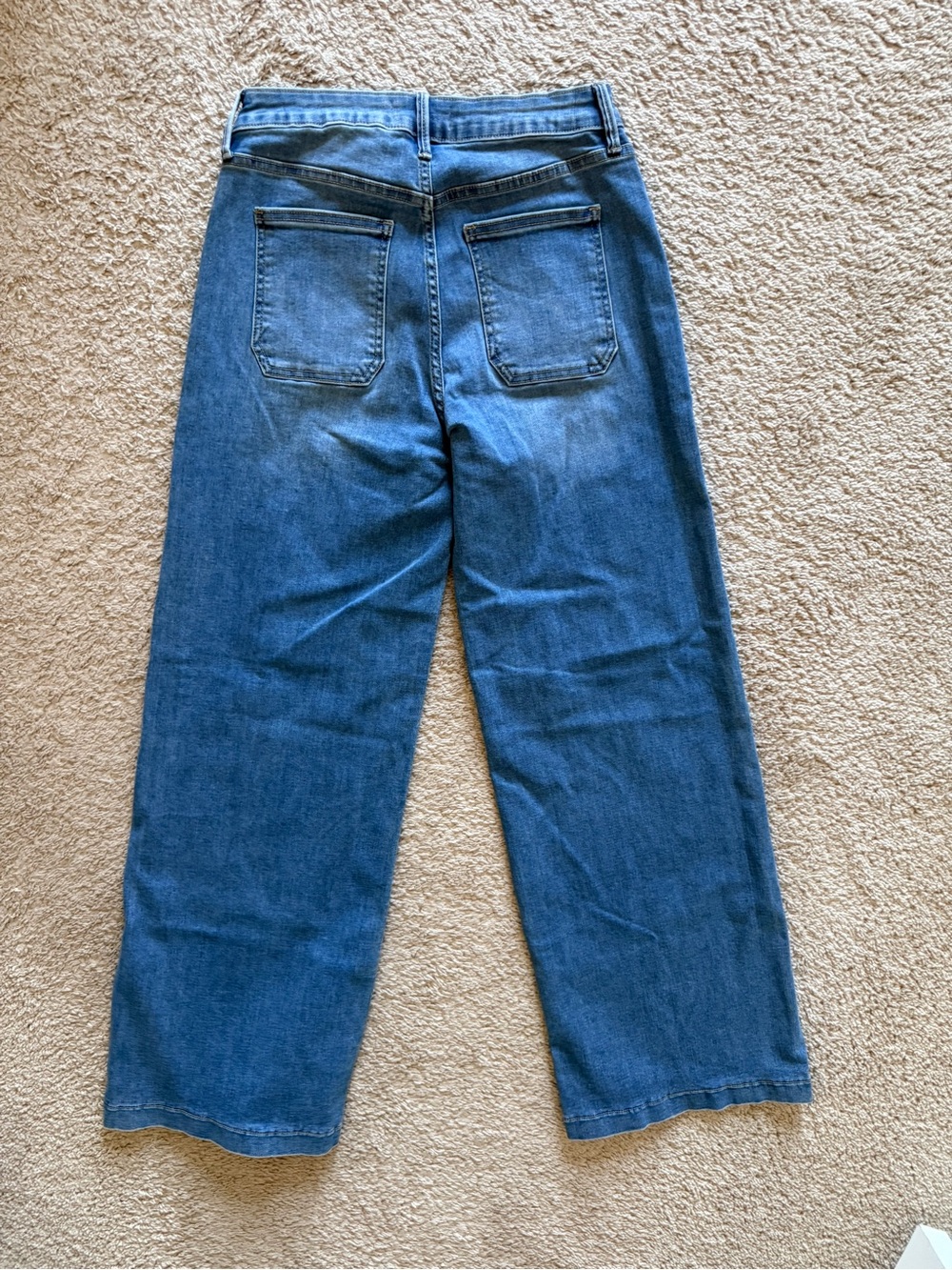 JBD Medium Blue Wide Leg Jeans - Picture 2 of 5
